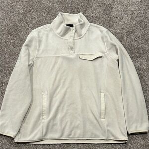 32 Degrees -Heat- White Fleecy Sweater